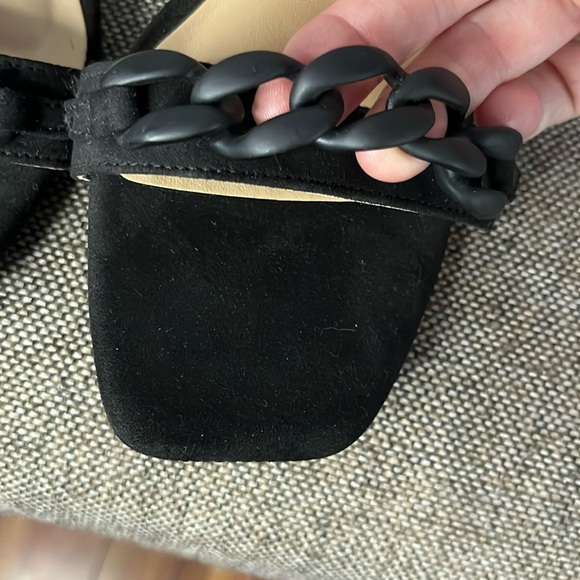 C Comfort black strappy heels, size 9W. - Picture 13 of 13